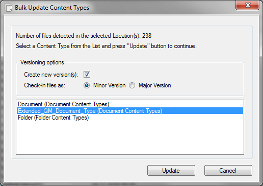 Bulk edit Content Types in Office 365